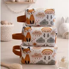 Necessaire bebe Organizador de Maternidade Necessaire Infantil Para Menino Bolsa Maternidade Menina