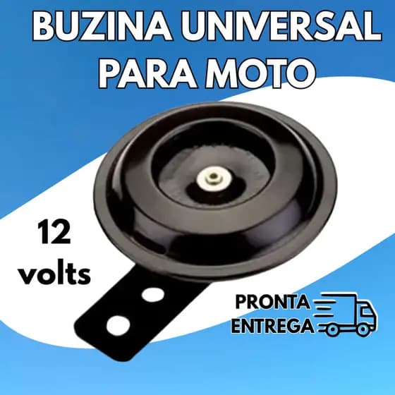 Buzina Universal modelo Yamaha Honda 12v