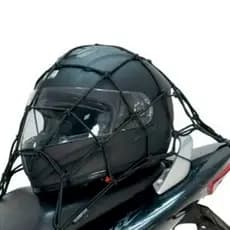 REDE ELÁSTICA ARANHA P/ CAPACETE E BAGAGEIRO DE MOTO 40cm×40cm