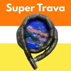 Super Tranca Aço Segurança Moto e Bicicleta