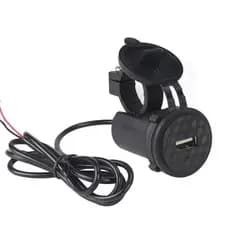 Carregador Celular USB para Moto Motocicleta Tomada Impermeável