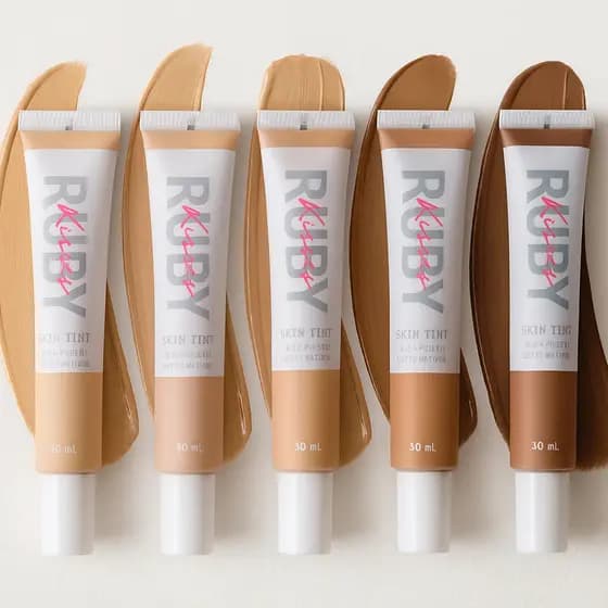 Base Fluida Skin Tint Efeito Natural - Ruby Kisses