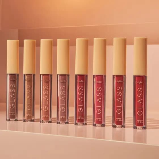 Batom Líquido Soft Blur GLASS By Ruby Rose HB-579
