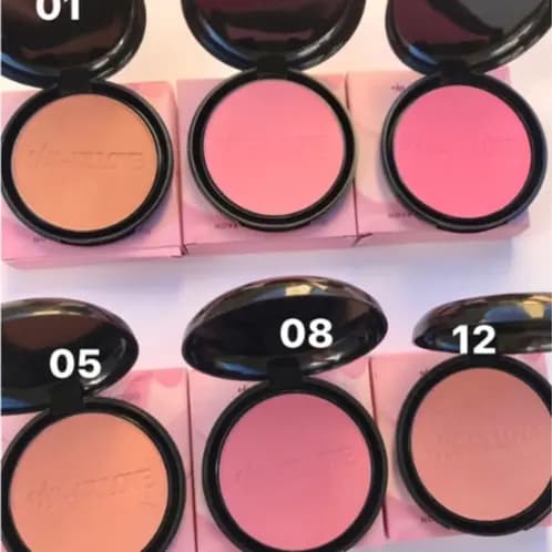 Blush Compacto ultrafino Max Love 10g - Efeito Natural