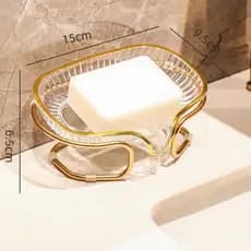 Porta sabonete para banheiro lavabo suporte de sabonete em barra anti respingo