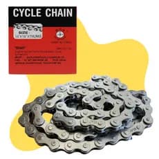 Corrente Grossa Jingpin Aço Carbono para Bike Aro 16 ao 26