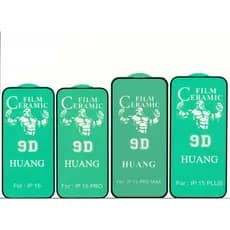 Película 9D ceramica que não quebra para iPhone 15 / 15 Pro / 15 Plus e iPhone 15 Pro Max