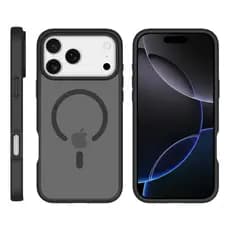 Capa Capinha translucida Transparente Fosca Com Magsafez magnética Anti-Impacto Para Iphone 17 Pro 17 Pro Max