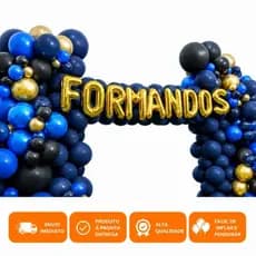 KIT balões FORMATURA -  FORMEI ou FORMANDOS ou FORMATURA  40 CM - festa formatura - PRONTA ENTREGA