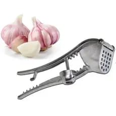 Espremedor de Alho Reforçado 5 Em 1 - Resistente - Profissional - Cozinha - Utilidade