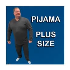 Pijama Masculino Plus Size Manga Longa Frio Inverno Longo Comprido Pijamas Masculinos Liso