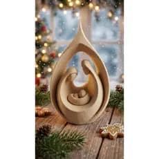✨ Presépio de Natal – Escultura Minimalista ✨