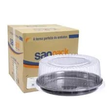 Embalagem para bolos e tortas S-50 Tampa Média caixa com 30 unidades
