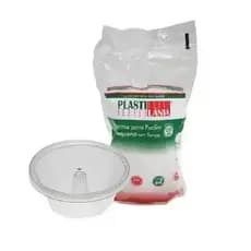 Forma para pudim Forneável 120ml com tampa > 10 unidades
