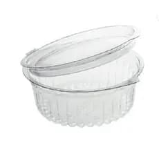 Pote Redondo 250ml Cristal Tampa Articulada 100 Unidades