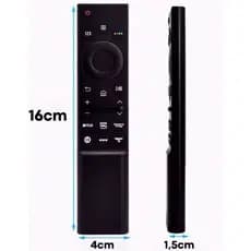 Controle Remoto Smart Tv Compatível SAMSUNG 4K 8K QLED UHD CU8000 AU7700 q80A Sem