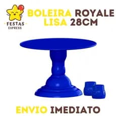 Boleira Royale Lisa 28cm (+26 Cores)