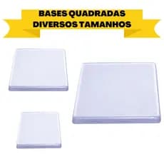 BASE ACRILÍCA QUADRADA 4x4 5x5 7x7