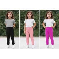 KIT 03 CALÇAS INFANTIL FEMININA CALÇA INFANTIL MENINA CALÇA INFANTIL ESCOLA BRINCADEIRAS PASSEIO