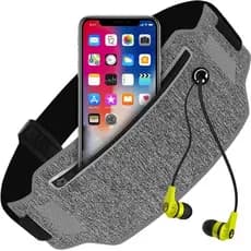Pochete para corrida treino e caminhada impermeável Fitness para levar celular dinheiro cartões e documentos