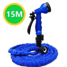 Mangueira Magica 15M Flexivel Expansível Irrigação E 7 Tipos De Jato- Magic Hose