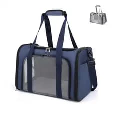 Bolsa De Transporte Pet Passeio Cães E Gatos Carro Avião Ate 14kg