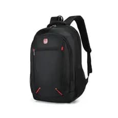 Mochila Escolar Masculina Preta Bolsa Estudante Notebook Trabalho Alta Qualidade