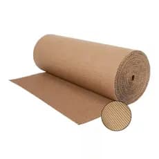 Bobina de Papelão Ondulado 120x0,50 Ideal P Embalagem Artesanatos Protetor de Piso Divisor Paletes Cobertura P Pintura
