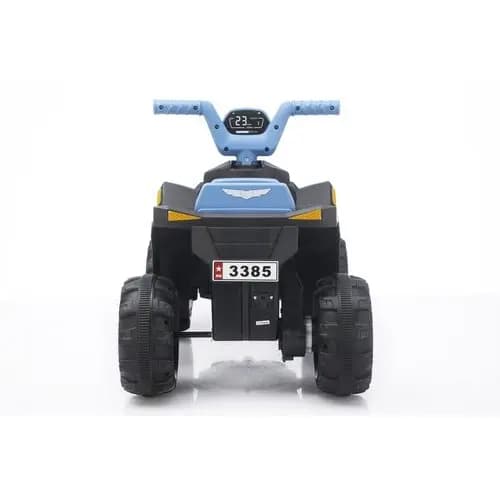 Quadriciclo Eletrico Infantil 6v Azul Potente Seguro Diversao Infantil