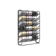 Organizador Aramado 18 Compartimentos Roupa Intima Calcinha Meia Preto Modular
