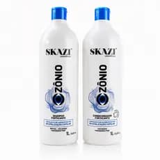 Kit Skazi Vegano Ozônio Com Jojoba Shampoo E Condicionador 1 Litro