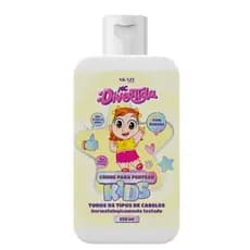 Creme Para Pentear Infantil SKAZI Kids MC Divertida 250ml Babosa Todos os Tipos de Cabelo