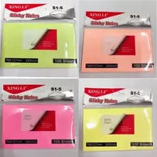 Bloco De Notas Adesivas Com 100 Folhas 76×127mm