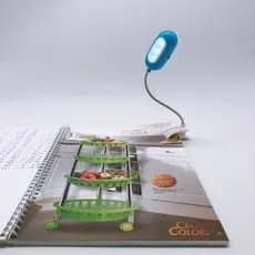 Luminária Flexível Mini Para Leitura Led Granpo Clip Mesa Livro