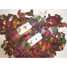 Folhas Secas Decoração De Casa Com Aroma Perfumado Essência Pourri Sândalo 90g/130g
