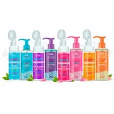 Kit Combo Cuidados Facial Com Mousse e Gel de Limpeza de Pele  Lovely Face Beautiful