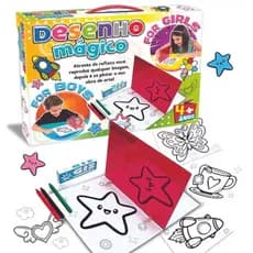 Kit Para Aprender A Desenhar 20 Desenhos Com Placa Refçetora