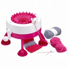 Máquina de Tricô Infantil Original Presente Criativo dm Toys