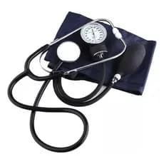 Esfigmomanometro + Estetoscopio Medidor de Pressão Arterial Aneroide