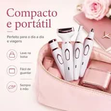Novo Aparador Barbeador Removedor Multi-funcional 4 Em 1 De Axila Pêlos Sobrancelha Elétrico Pronta Entrega