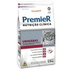 Ração Premier Gatos Adultos Nutrição Clínica Urinário 1,5 kg