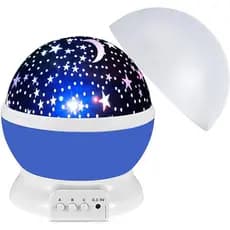 Luz noturna Lâmpada noturna estrelada Projetor LED estrela Candeeiro de mesa Projetor infantil Luz do sono Lâmpada estrelada