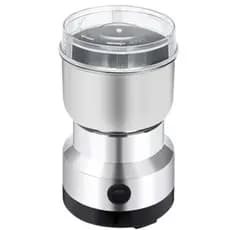 Moedor De Cafe Eletrico, Moinho De Graos De Aco Inoxidavel 110V Ervas e Temperos