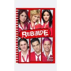 Caderno Universitário Rebelde - Caderno Universitário RBD A4 A5 - Envio imediato