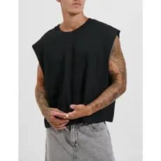 Regata Oversized Boxy Fit Masculina Regata Machão