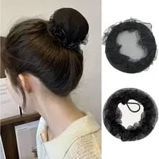 Meninas cabelo Ballet bola de cabelo cabeça laço rede de cabelo senhoras Ballet dança rede de cabelo acessórios para o c