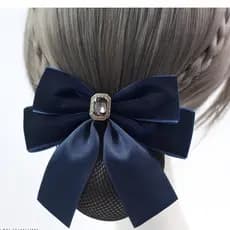 Cabeça flor feminina profissional Net bolso trabalho grampo de cabelo veludo arco acessórios para o cabelo