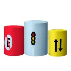 Trio Capas Cilindros Automoveis C/ Elastico Veste Facil
