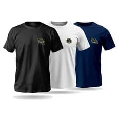KIT 10 Camisa Personalizada DTF Poliamida Unissex Anti Odor Academia Casual Treino