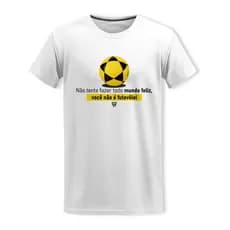 Camiseta 100% Algodão Tema Futevolei DTF Masculina Tamanhos Variados Cor branca
